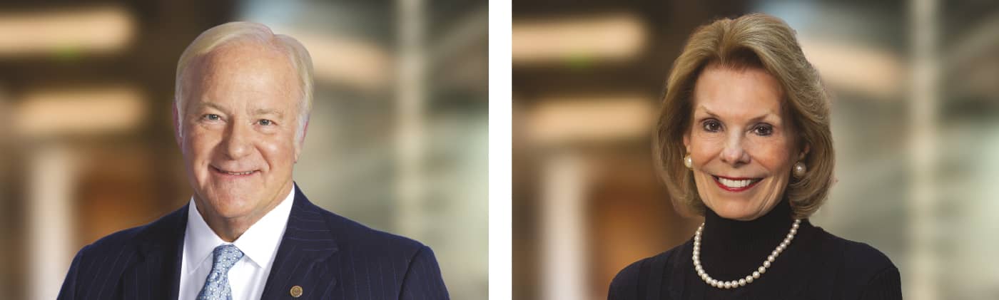 John Barrett and Maribeth Rahe