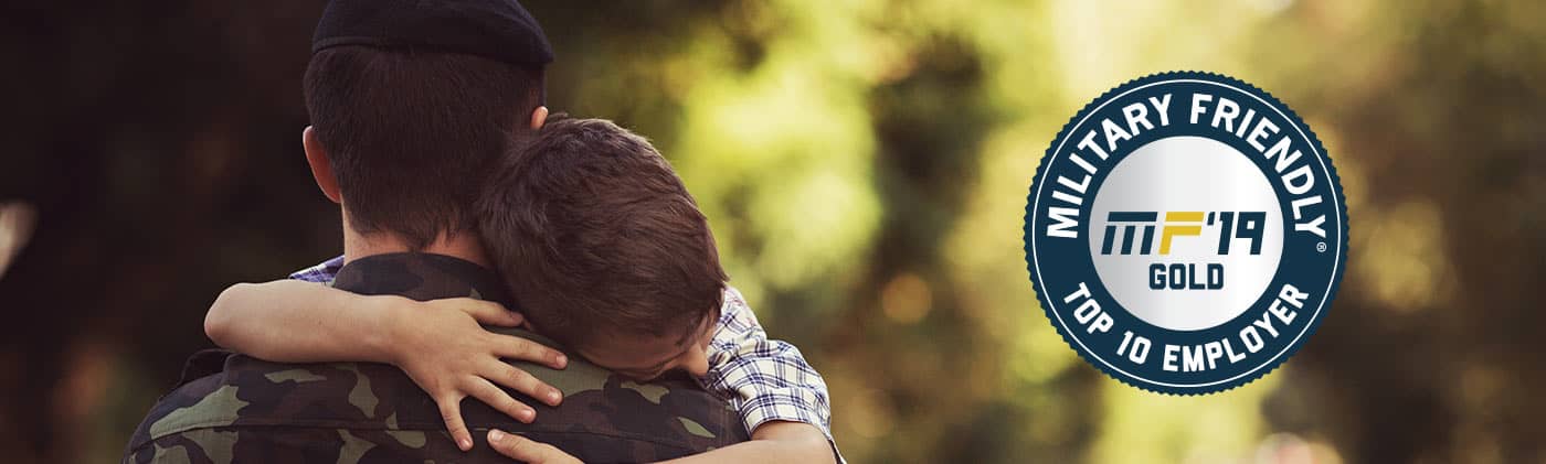 2019 military friendly top 10 employer award