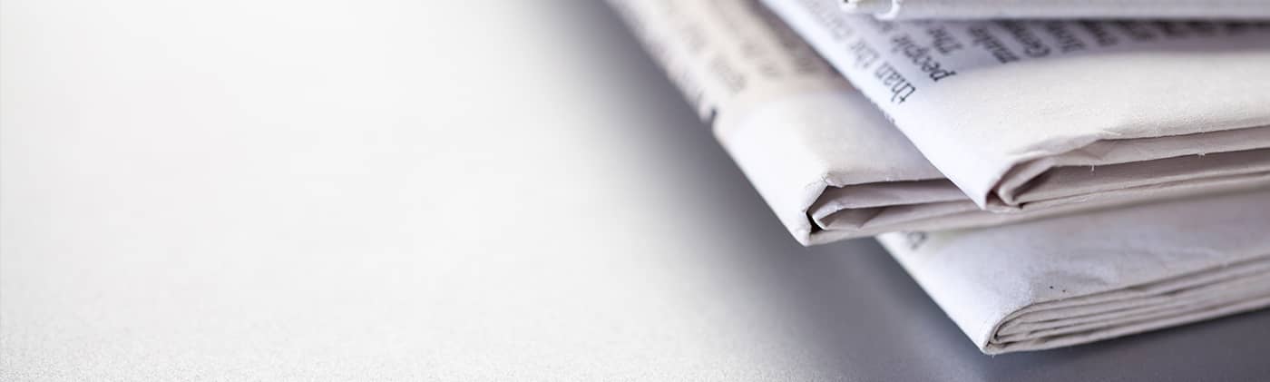 Newspaper stack