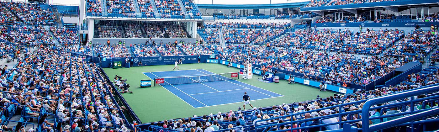 center court at W&S Open