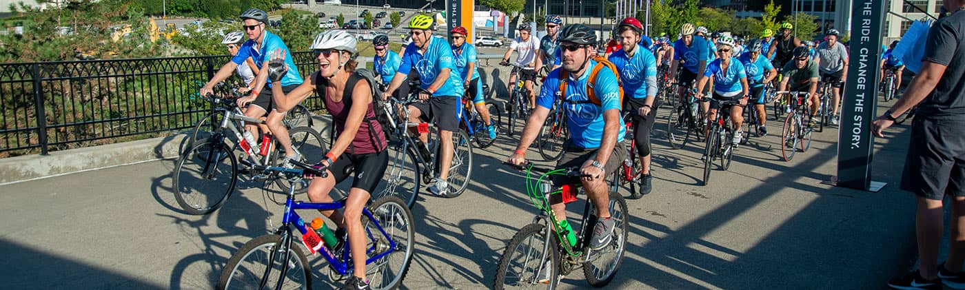 Ride Cincinnati 2019 starting line