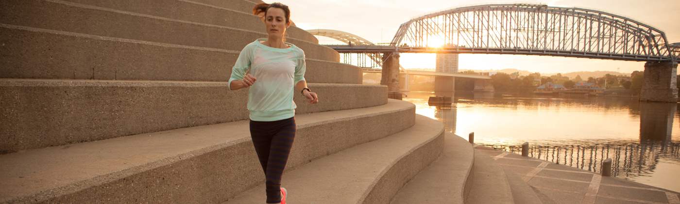 Runner in Cincinnati