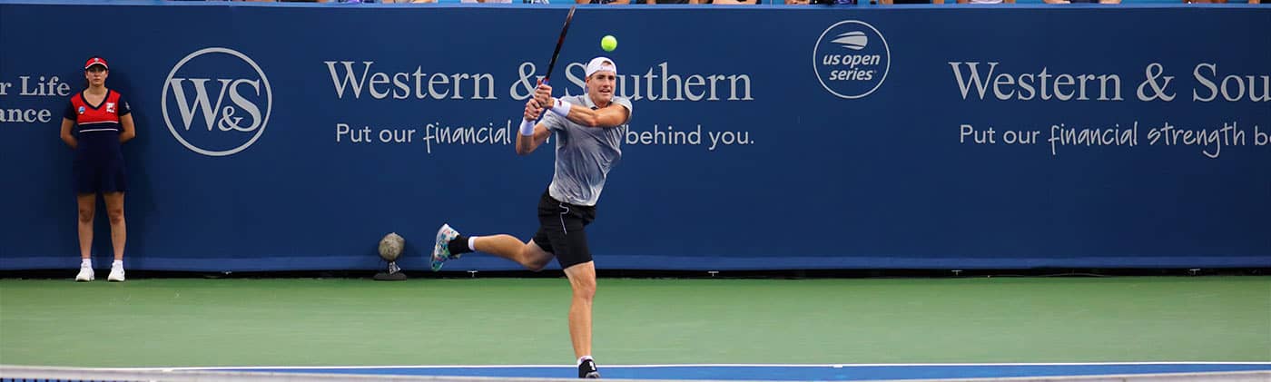 John Isner at 2021 W&S Open