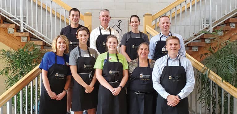 Fort Washington associates at Ronald McDonald House