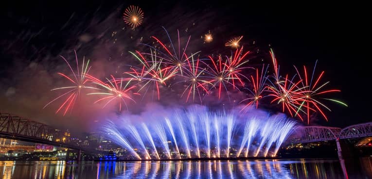 John F. Barrett joins iHeartMedia and Rozzi’s Fireworks aboard the BB Riverboat on May 12, 2026.