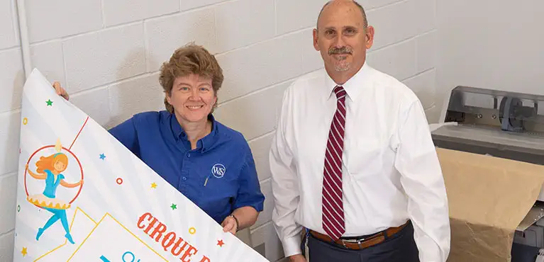 Associates in print shop