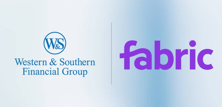 WS and Fabric logo with line