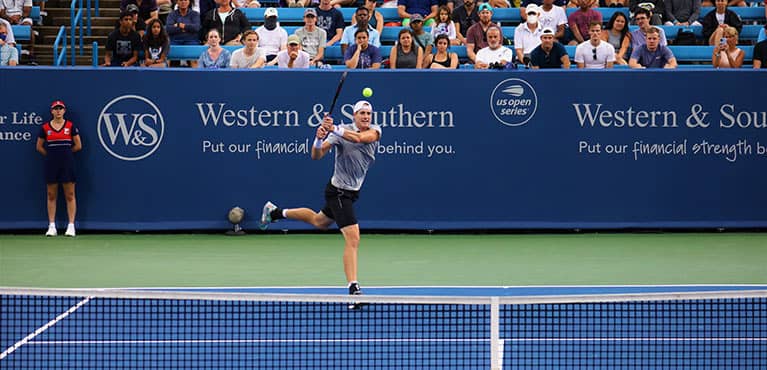 John Isner at 2021 W&S Open