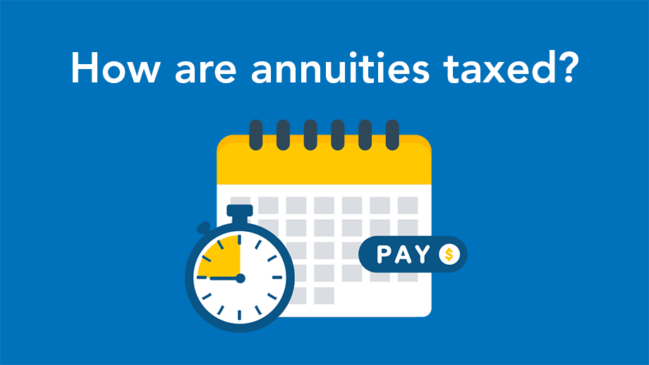 How are annuities taxed video