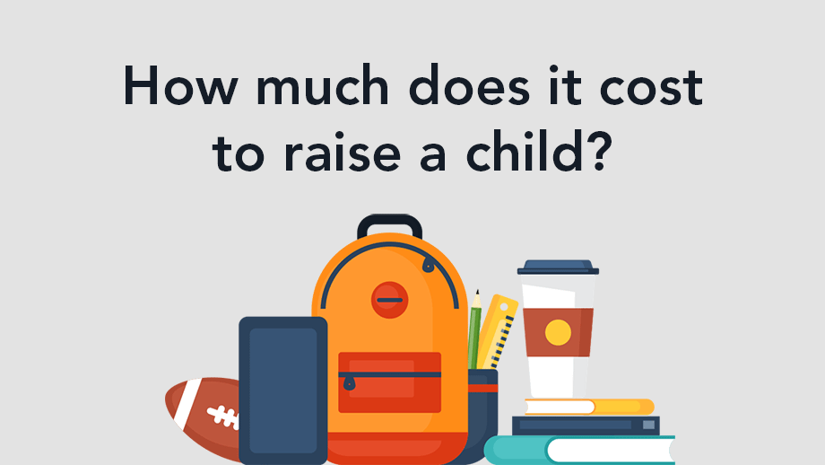A video on how much it costs to raise a child.