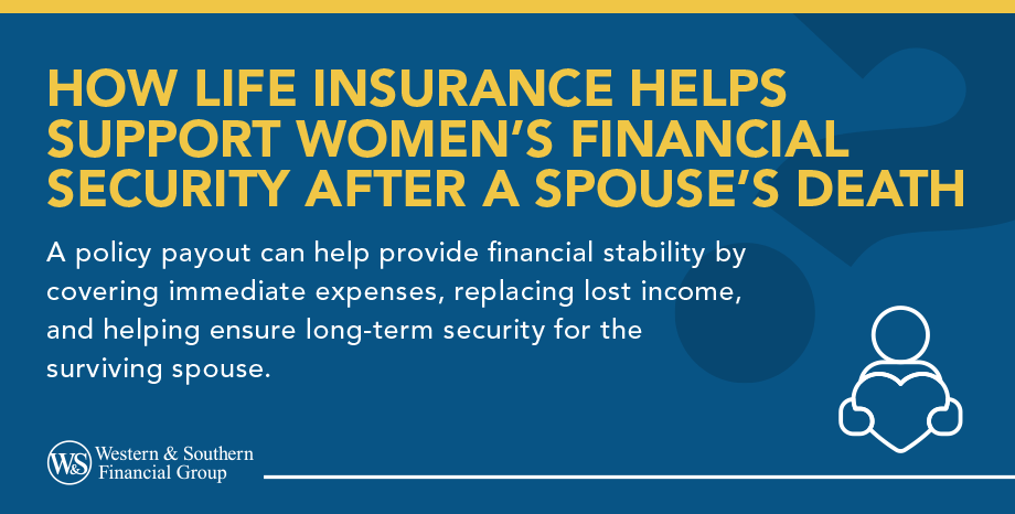 How Life Insurance Helps Support Women’s Financial Security After a Spouse’s Death