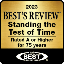 Best's Review Standing the Test of Time Rated A or Higher for 75 Years