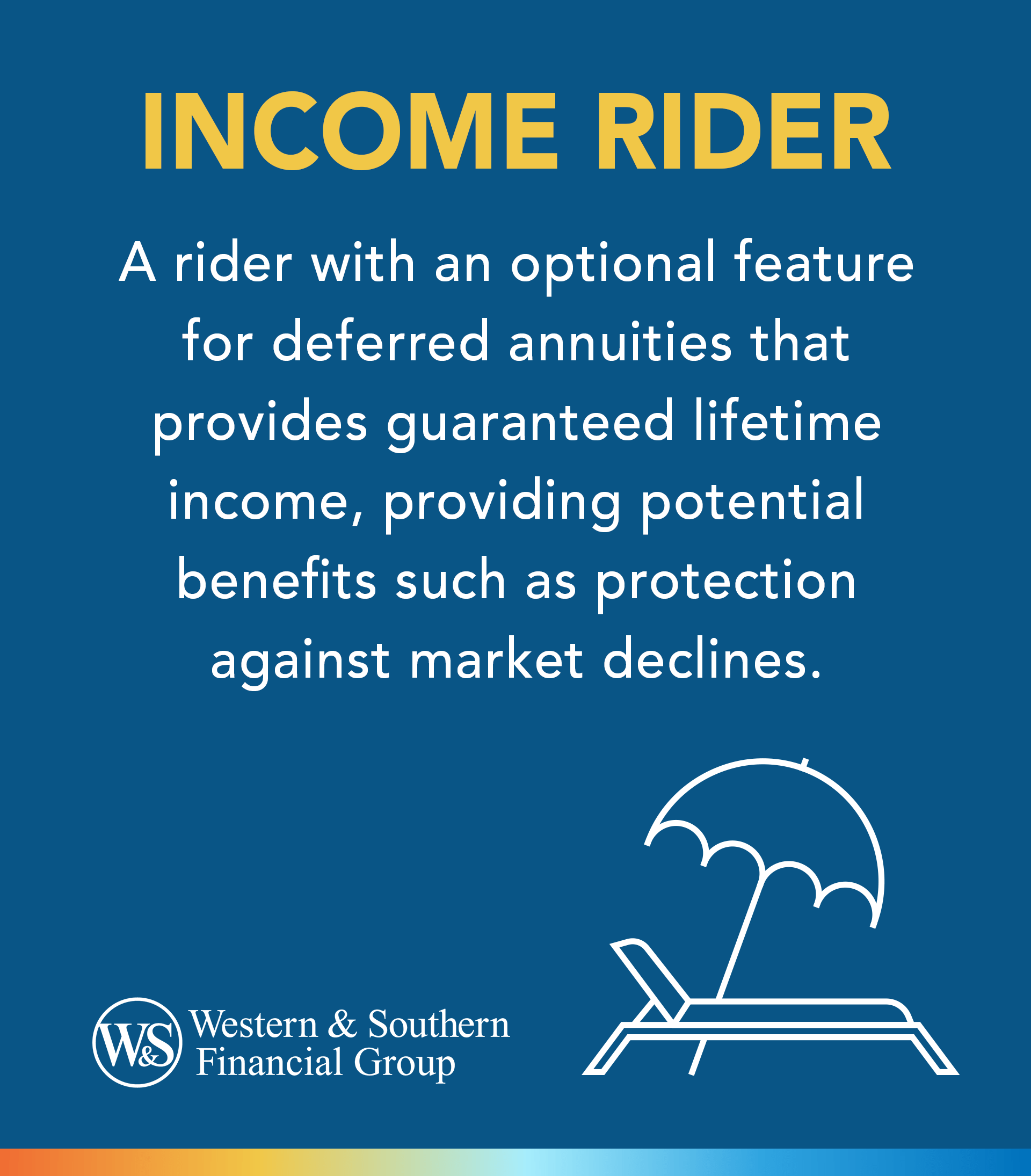 Secure Lifetime with Annuity Riders