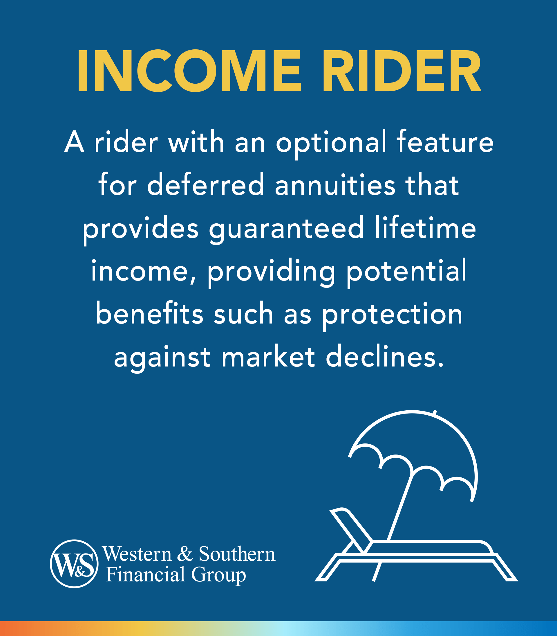 Income Rider definition
