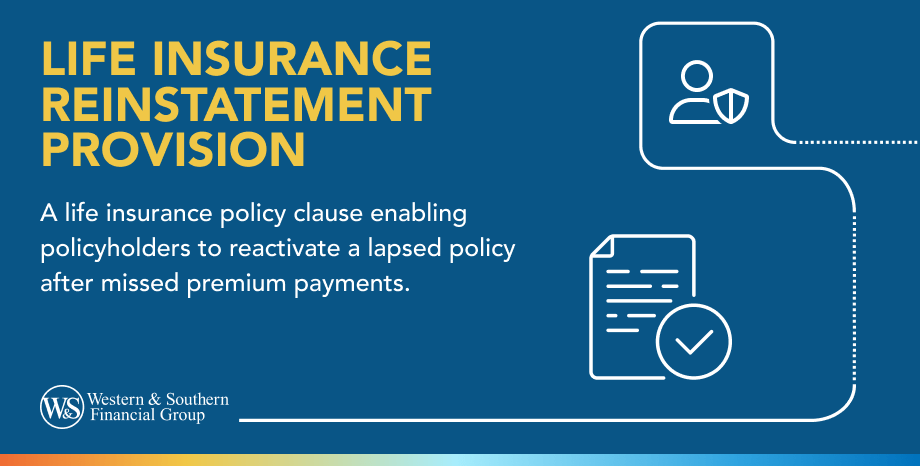 Life Insurance Reinstatement Provision Definition