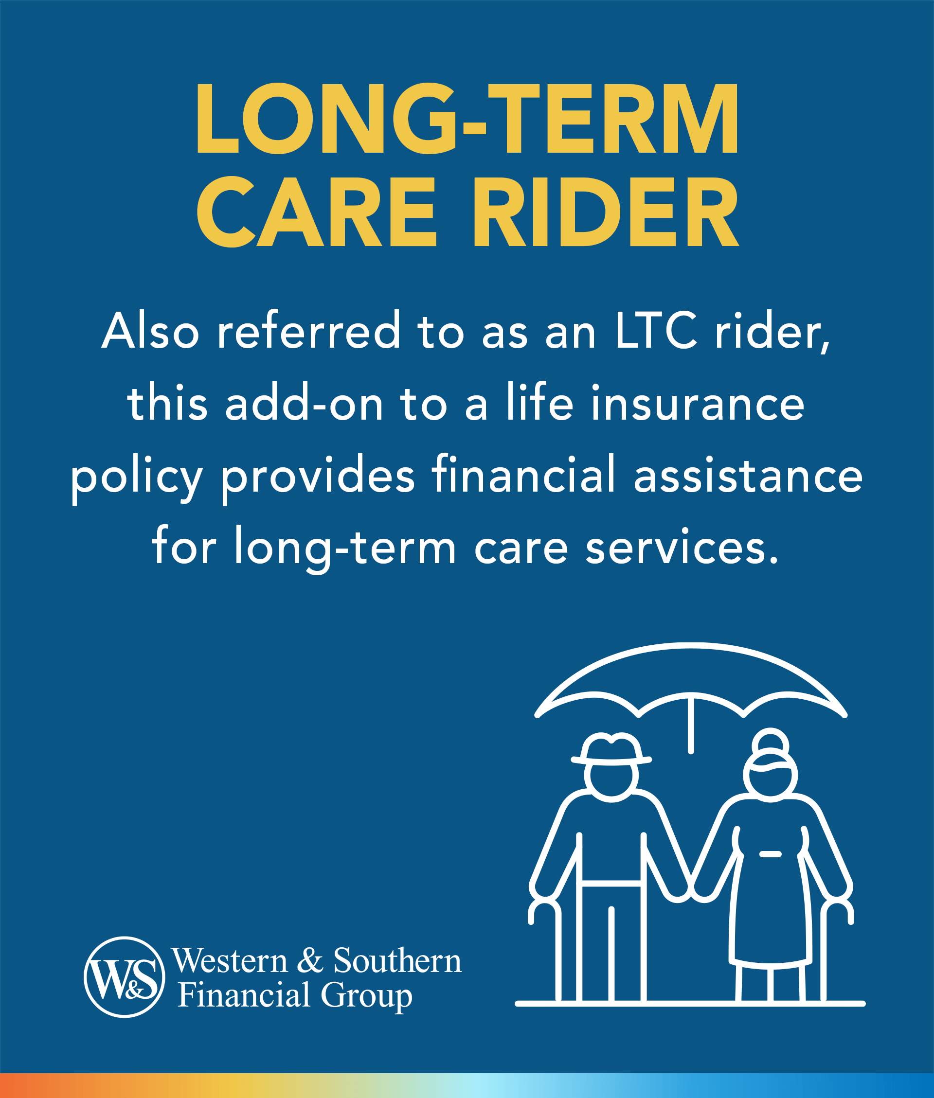 Long-Term Care (LTC) Rider Definition