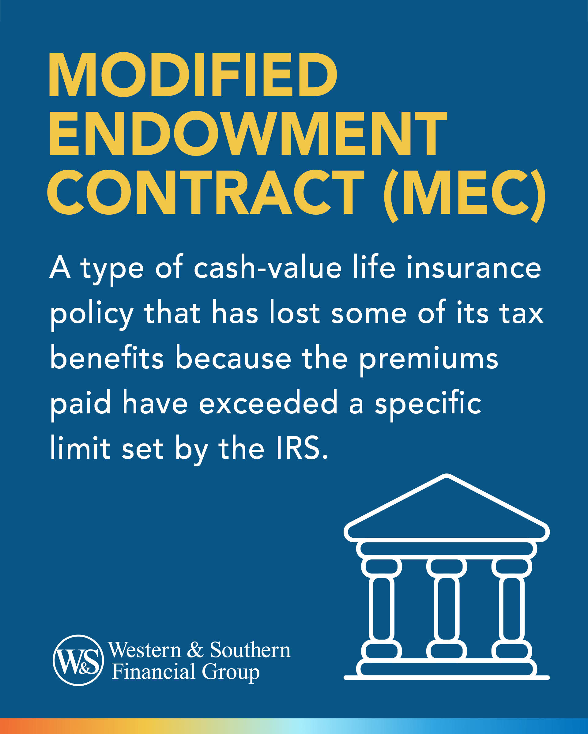 Modified Endowment Contract (MEC) Definition