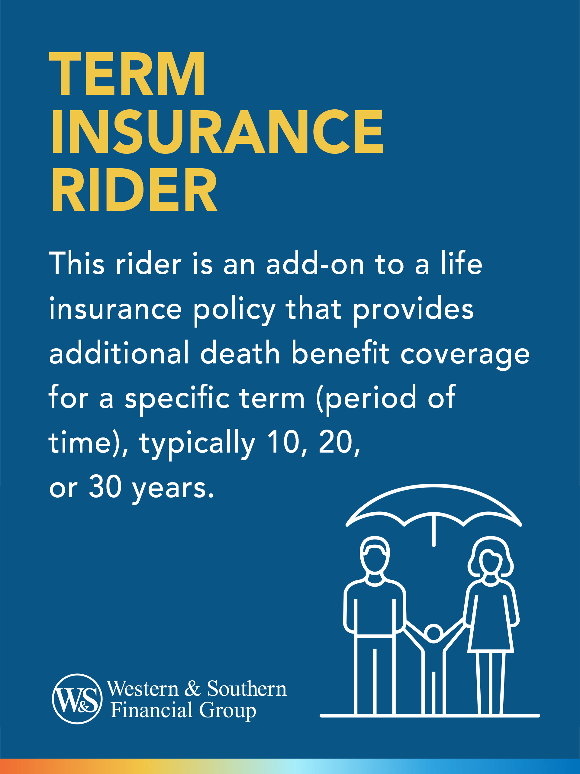 Term Insurance Rider Definition