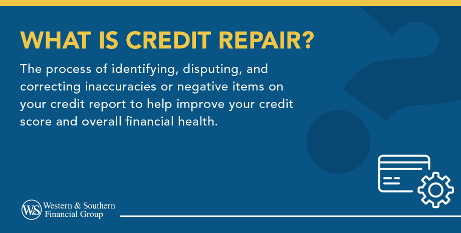 What is credit repair?
